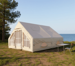 Самонадувающаяся палатка для туризма